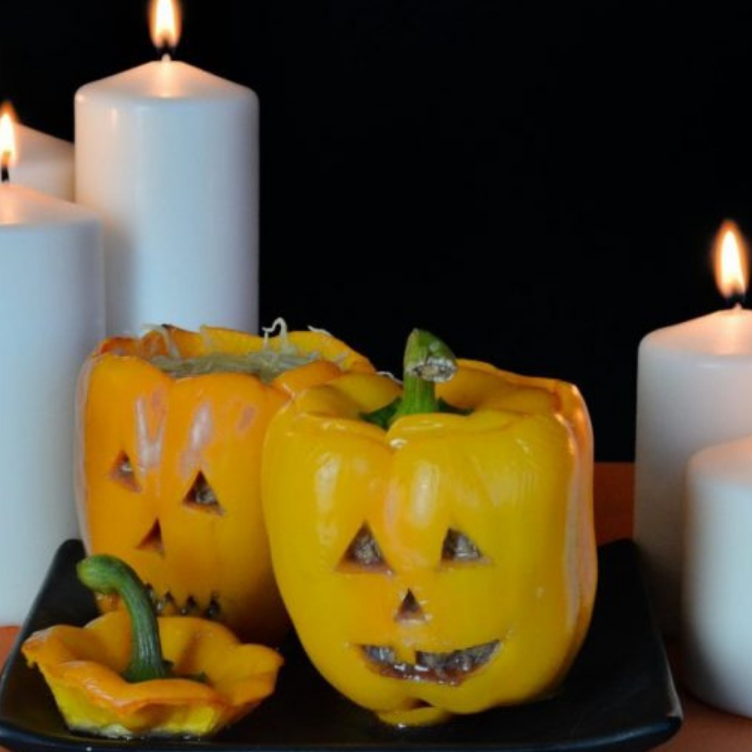 recette des poivrons farcis à la bolognaise pour Halloween